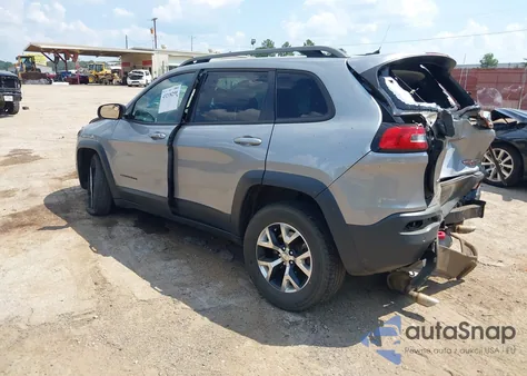 2015 Jeep Cherokee Trailhawk z USA, uszkodzony, nr VIN 1C4PJMBS9FW524089